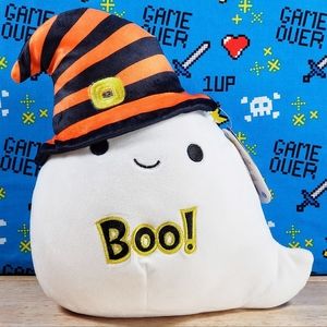 Squishmallow Grace the Ghost 8" 2021 UltraSoft Stuffed Halloween Toy Plush NWT